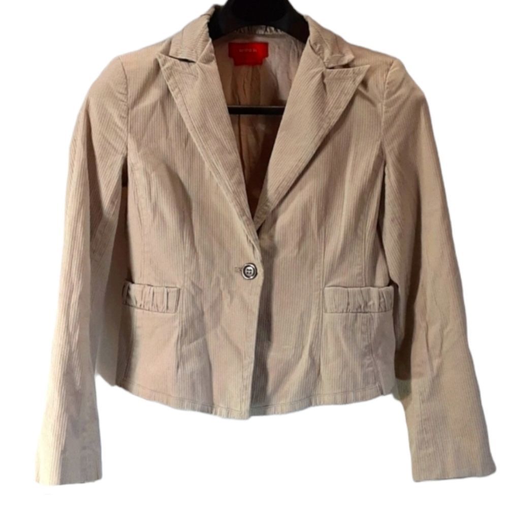 Dorothee bis size 8 beige blazer Preowned /